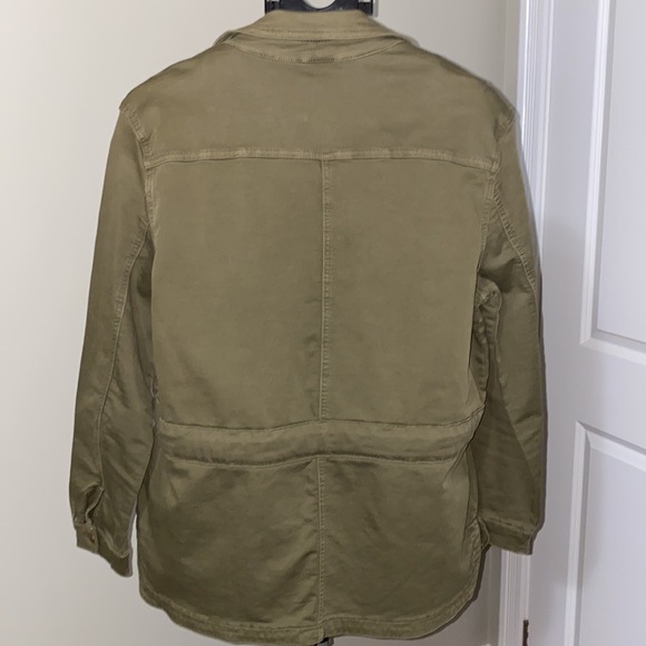 Sz M⭐️Brand New Cream Army Green Utility  Jacket. Never worn. - Picture 4 of 10